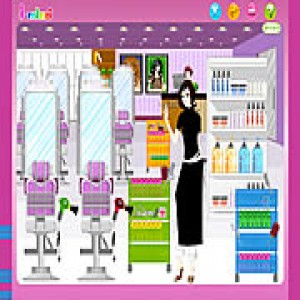 Hair Stylist Games on Hair Salon Decoration   Decorating   Toongames Games   Gamekb