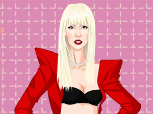 Dress Celebrities on Lady Gaga Dress Desinger   Celebrity Dress Up   Games2dress Com Games