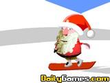 play Snowboard Santa