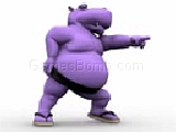 Purple Hippo Dance