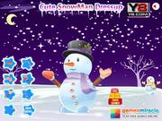 play Cute Snowman Dressup