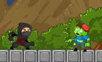 play Ninja Vs Zombie