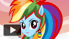 play Equestria Girls Rainbow Dash Dress Up
