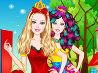 play Barbie Ever After High Style Dressup