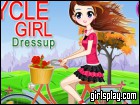 play Bicycle Girl Dressup