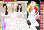 play Barbie Fairytale Bride Dress Up