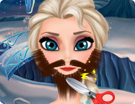 play Elsa Beard Shave