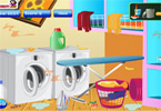 play Barbie Kitchen Cleanup