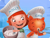 play Molly & Cleo: Cupcake Time