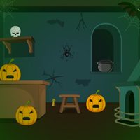 play Scary Halloween House Escape 7