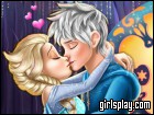 play Elsa Kissing Jack Frost