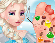play Elsa Foot Doctor