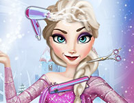 play Elsa Hair Salon