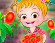 play Baby Hazel Tomato Farming