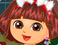 play Dora Christmas Time