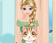 play Elsa Pet Care