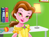 play Little Princess Belle Room Cleaning
