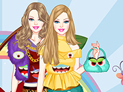 play Barbie Monster Outfits Dressup