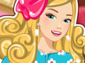 play Barbie Floral Dress Design Kissing