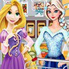 play Play Elsa And Rapunzel Shopping