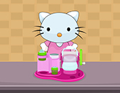 play Hello Kitty Chef Ice Cream Maker