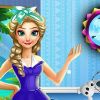 play Play Elsa Room Cleaning