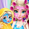 play Play Elsa Mommy Real Makeover