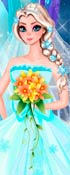 play Elsa Beautiful Wedding Dress