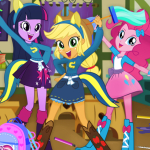 play Equestria Girls Classroom Cleaning