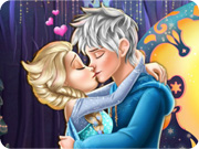 play Elsa Kissing Jack Frost