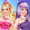 Play Barbie Princess Vs Popstar