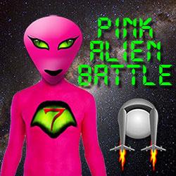 Pink Alien Battle