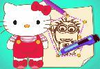 play Hello Kitty Face Painting
