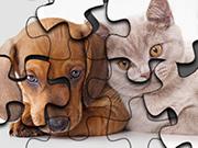 play Cats Vs. Dogs Puzzle