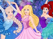 play Barbie Skating With Princesses
