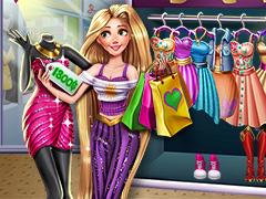 play Rapunzel Realife Shopping
