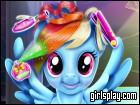 play Rainbow Dash Real Haircuts
