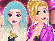 play Blonde Princesses Night Out