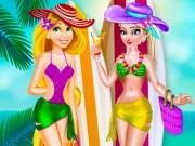 Elsa And Rapunzel Swimsuit Fashion