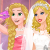 play Enjoy Barbie'S Wedding Selfie With Princesses