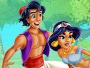 play Jasmine And Aladdin Kissing