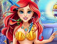 play Mermaid Princess Real Haircuts
