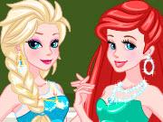 play Elsa And Ariel Prom Contest