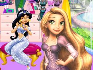 play Beautiful Rapunzel Home Makeup