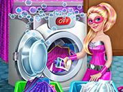 play Superdoll Washing Capes