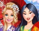 Barbie Visits Mulan game
