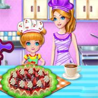 play Little Chef Cooking With Mommy
