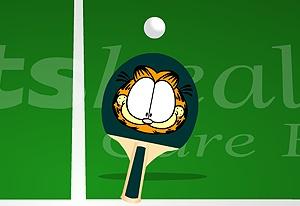 play Garfield'S Ping Pong