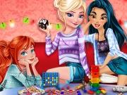 play Princesses Board Games Night