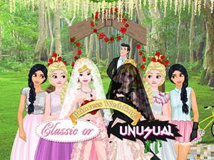 play Princess Wedding: Classic Or Unusual